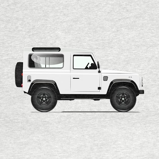 Rover Jeep T-Shirt by mrsticky